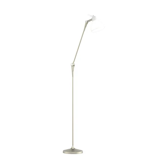 Luxy F1 Lámpara de Pie Bronce Claro/Satin Blanco - Rotaliana