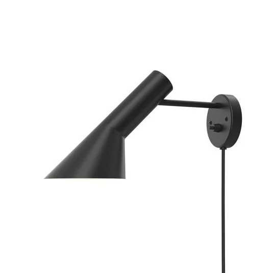 Louis Poulsen AJ - Aplique de pared, negro