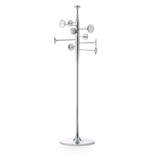 Trumpet Coat Stand Recycled Aluminum - Mater