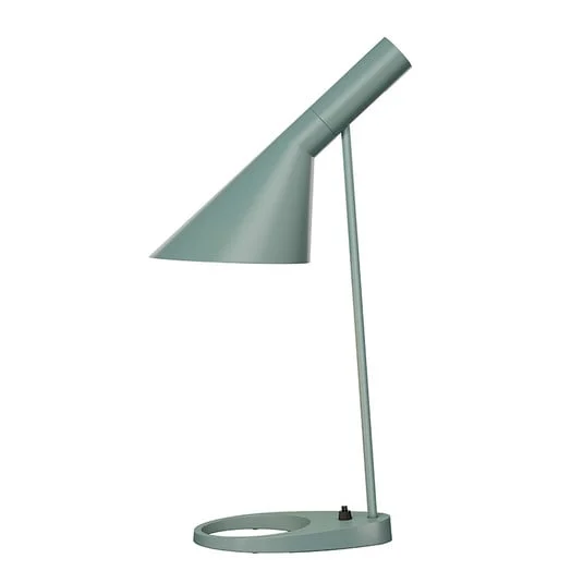 Louis Poulsen AJ - Lámpara de mesa de diseño, azul petróleo