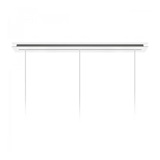 Rosone Multiple Linear Baldaquín 135cm White - Foscarini