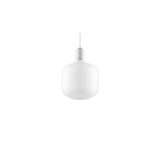 Amp Lámpara Colgante Chica Blanco/Blanco - Normann Copenhagen