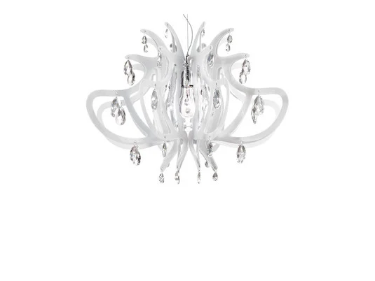 Lillibet Lámpara Colgante Blanco/Transparente - SLAMP