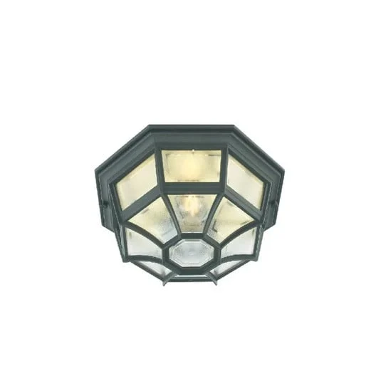 Latina 105 Lámpara Exterior de Techo Negro - Norlys