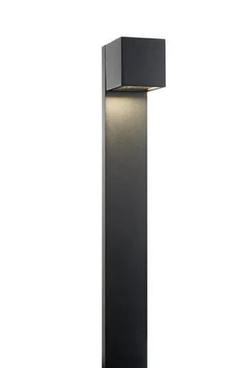 Lámpara exterior LED Cube Stand, color negro - LIGHT-POINT