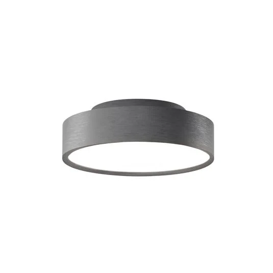 Plafón Shadow 2, IP54, 6,5 cm, plateada - LIGHT-POINT