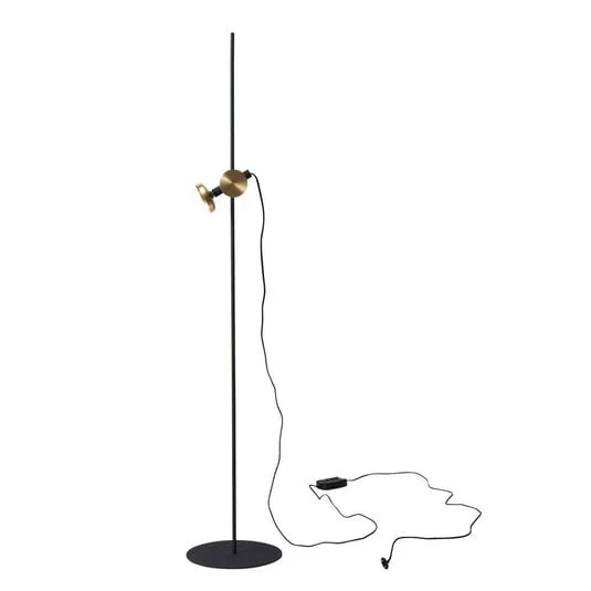 Blend 150 Lámpara de Pie Black/Brass - Pholc