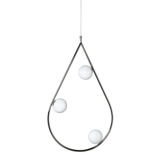 Pearls 80 Lámpara Colgante Nickel - Pholc