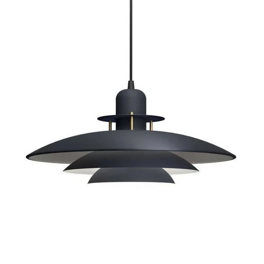 Primus I Lámpara Colgante Ø43 Oscuro Denim/Brass - Belid