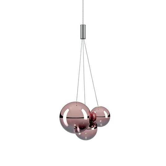 Ryom Lámpara Colgante Oro Rosa - Lodes