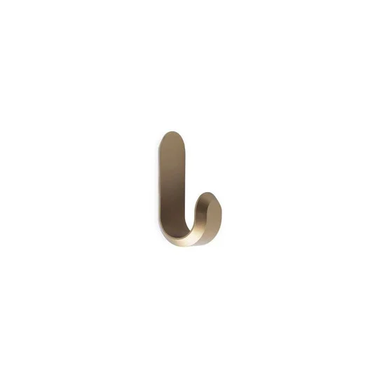 Perchero Curve Mini 2 unidades dorado - Normann Copenhagen