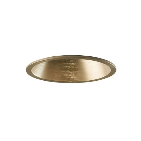 Foco empotrable Curve II, Ø110 cm, latón, CCT - LIGHT-POINT