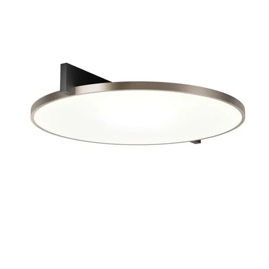 Plafón Inlay Round C3, 5 cm, negro/dorado - Light-Point