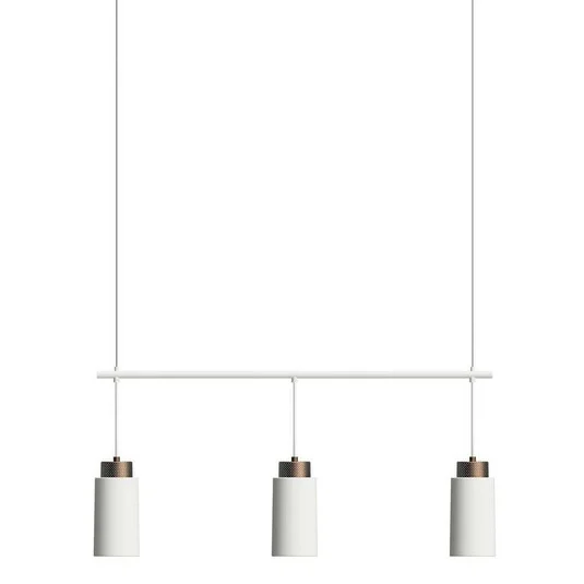 Edge Trio Lámpara Colgante White - Herstal