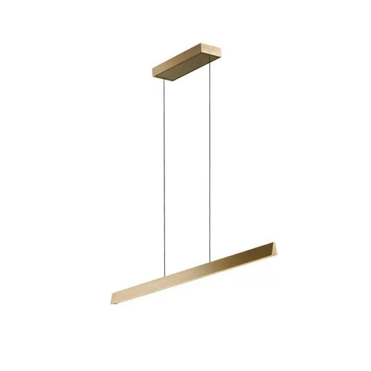 Edge Linear S1000 Lámpara Colgante Brass - LIGHT-POINT