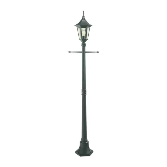 Rimini/Milano 1 Lámpara Exterior tipo Farola Negro - Norlys