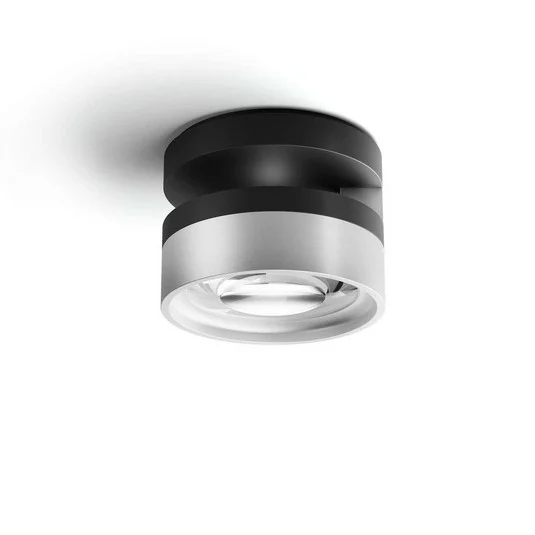 Blade C1+ Foco downlight de techo, negro/plata - Light-Point