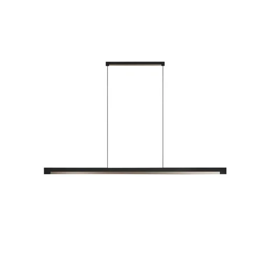 Lámpara colgante Inlay S1400 Linear, dorada/negra - Light-Point