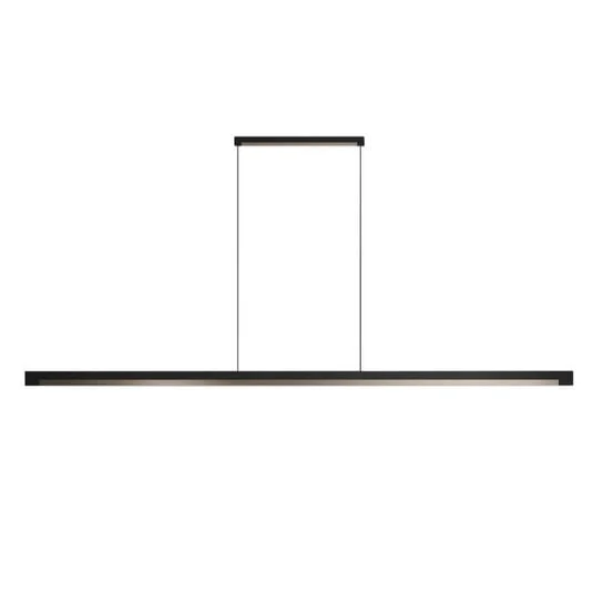 Lámpara colgante Inlay S1900 Linear, negro/aluminio - Light-Point