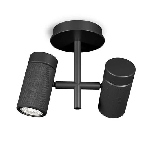 Holder 2 Lámpara de Techo Black - Herstal