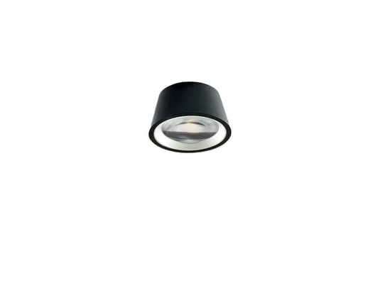 Optic Out 1+ Foco LED exterior, negro, Ø13 cm - Light-Point