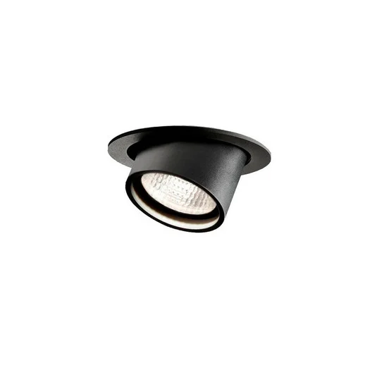 Foco empotrable Angle Downlight, 7 W, CCT, negro - LIGHT-POINT
