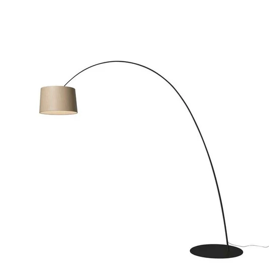 Twiggy Elle Wood Lámpara de pie MyLight Negro - Foscarini