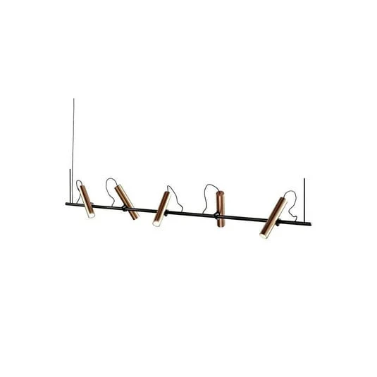 Lámpara colgante Spirit S2000, negro/bronce - LIGHT-POINT
