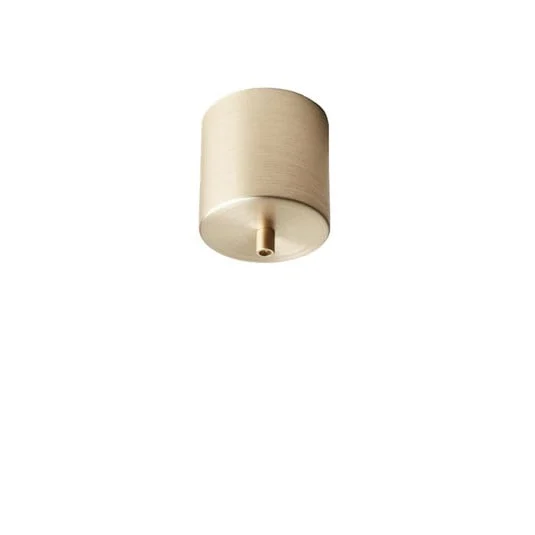Baldaquín para techo, latón, Ø 9 cm – Nuura