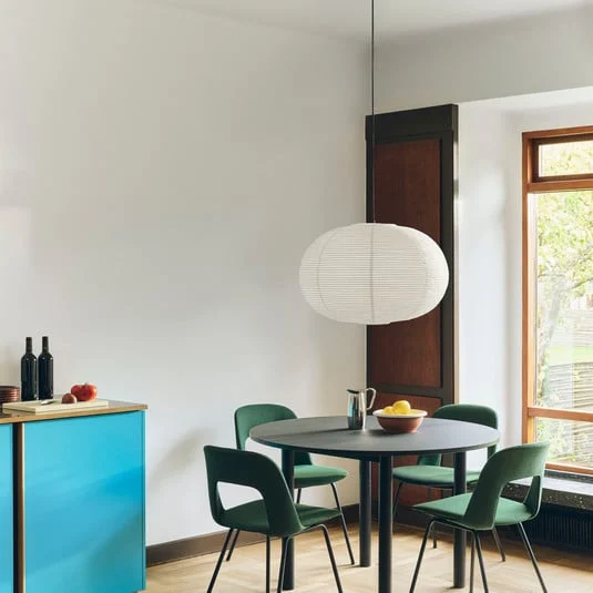 HAY Pantalla de lámpara Paper Shade Ellipse, 70 cm – sin juego de cables