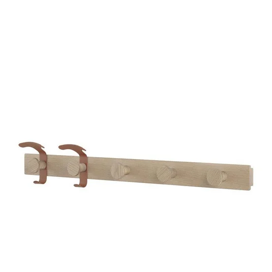 Avail Perchero de Pared Oak/Copper Brown - Muuto