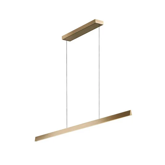 Edge Linear S1500 Lámpara Colgante Brass - LIGHT-POINT