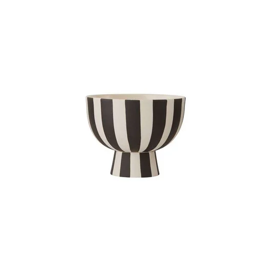 Toppu Tazón Mini White/Black - OYOY Living Design