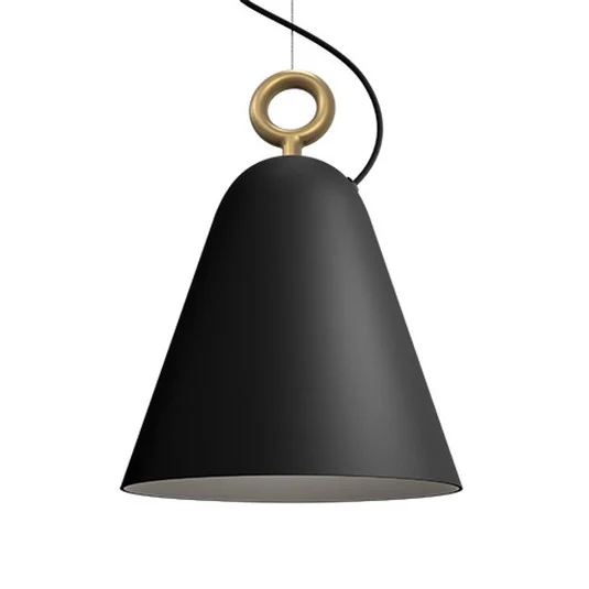 Bella Lámpara Colgante Matt Black - Herstal