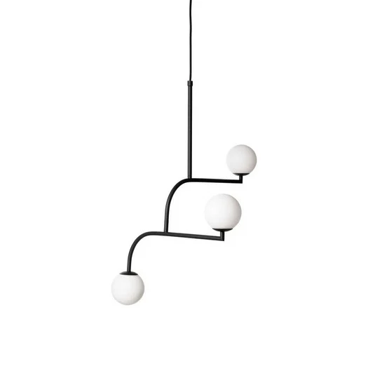 Mobil 70 Lámpara Colgante Black/Opal - Pholc