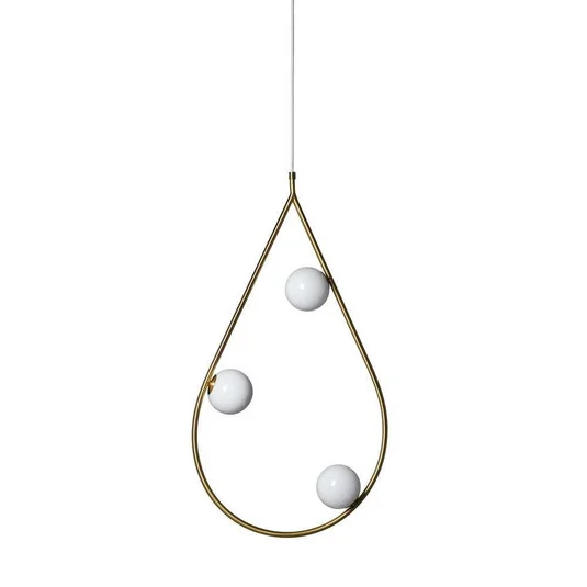 Pearls 80 Lámpara Colgante Brass - Pholc