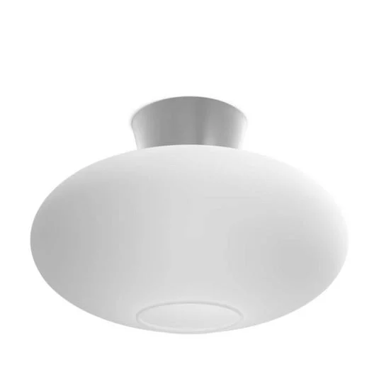 Bullo Lámpara de Techo XL Ø38 Aluminium/Opal - Belid