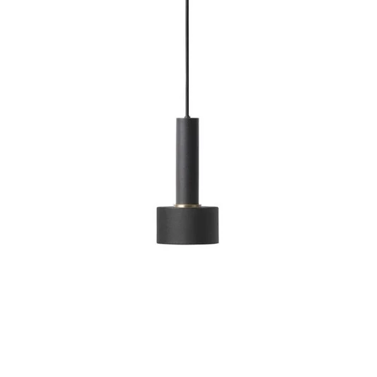 Collect Lámpara Colgante Disc High Negro - Ferm Living