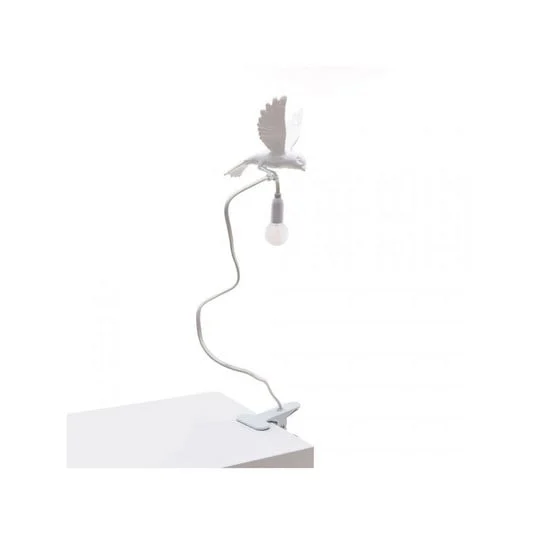 Sparrow Landing Lámpara de Abrazadera White - Seletti