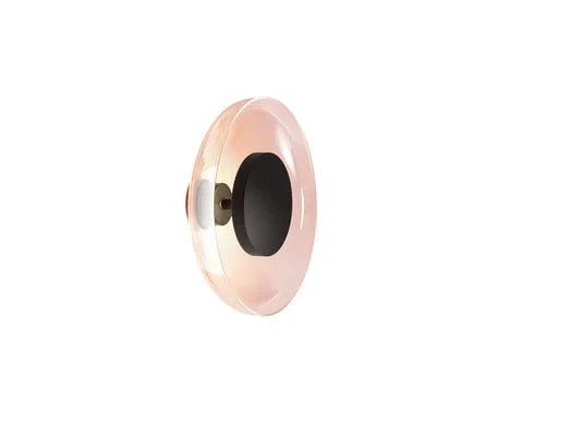 Aplique de pared LED MARSET Aura Plus Ø 25 cm on/off color cobre