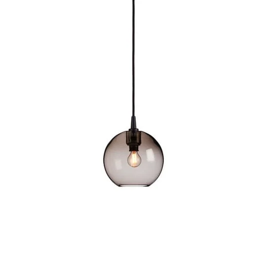 Gloria Lámpara Colgante Ø190 Black/Smoked - Belid