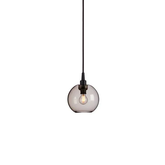 Gloria Lámpara Colgante Ø160 Black/Smoked - Belid