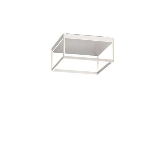 Reflex 2 lámpara LED de techo plateada/blanca 15 cm - Serien.Lighting