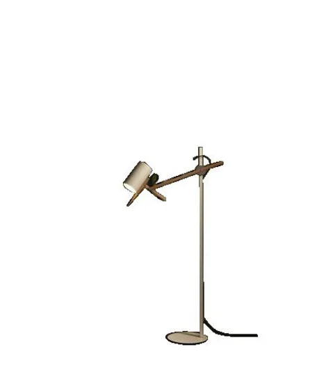 Scantling P73 Lámpara de Pie Blanco - Marset