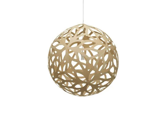 Floral Lámpara Colgante Ø100 Bamboo - David Trubridge