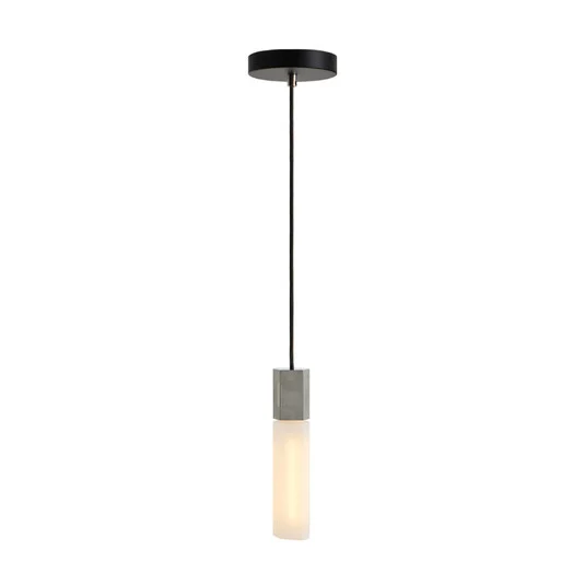 Basalt Single Lámpara Colgante Acero Inoxidable - Tala