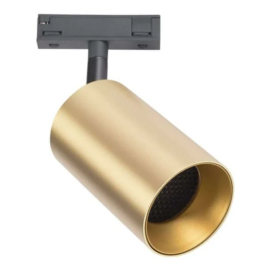 Designline Tube PRO Foco de riel de latón GU10 - Antidark