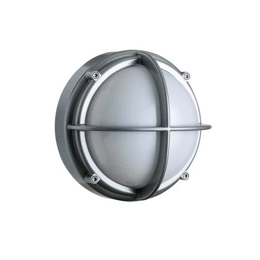 Aplique de pared LED Skot de Louis Poulsen, 3000 K, aluminio/opalino