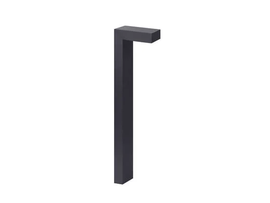 Bolardo luminoso LED Asker, con anclaje al suelo, 85 cm, color grafito - Norlys
