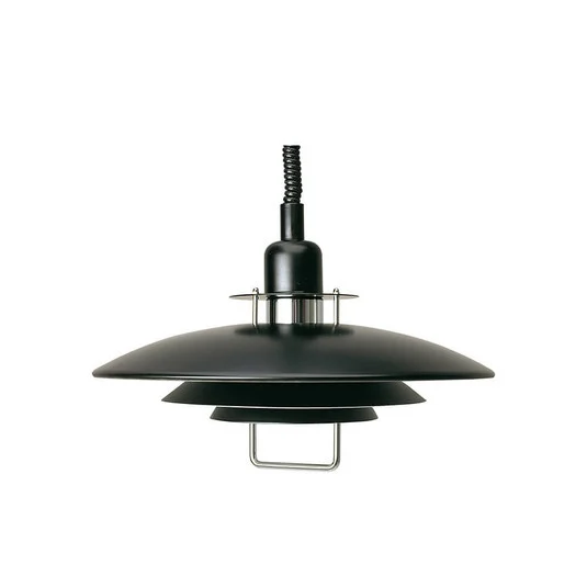 Primus II Lámpara Colgante Ø43 Black/Chrome - Belid